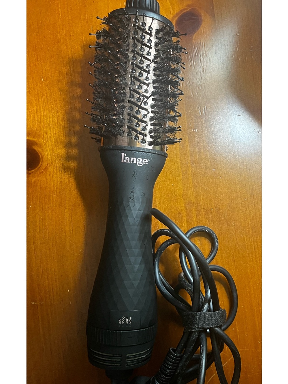 Lange Black & Bronze Hot Air Round Brush Styler